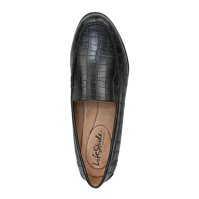LifeStride Croco Loafers