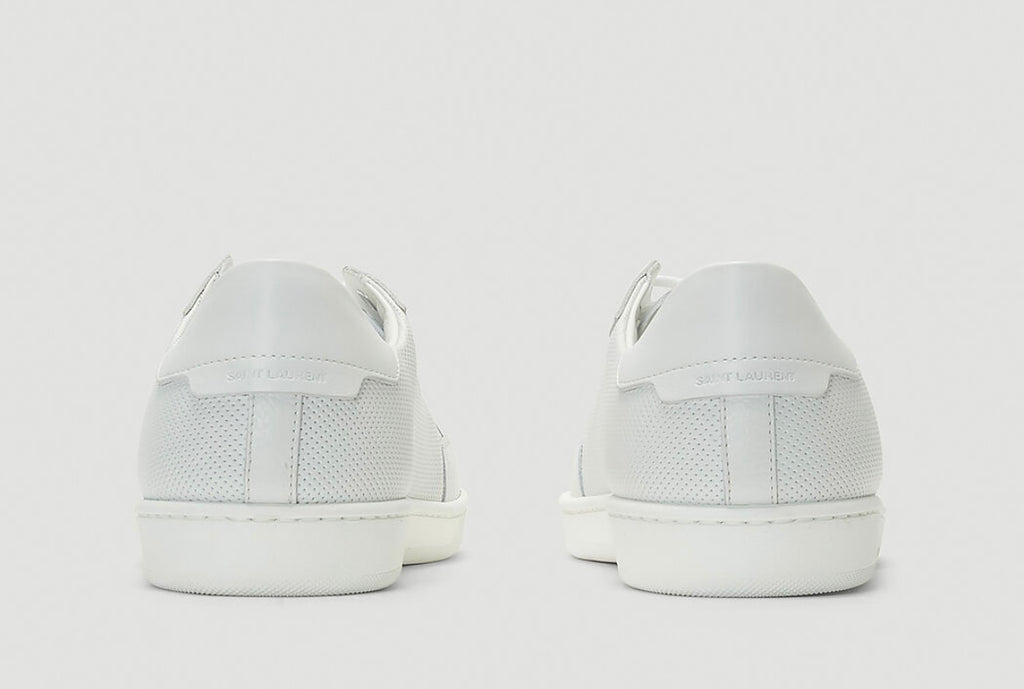 Saint Laurent SL/61 Leather Sneakers (white)