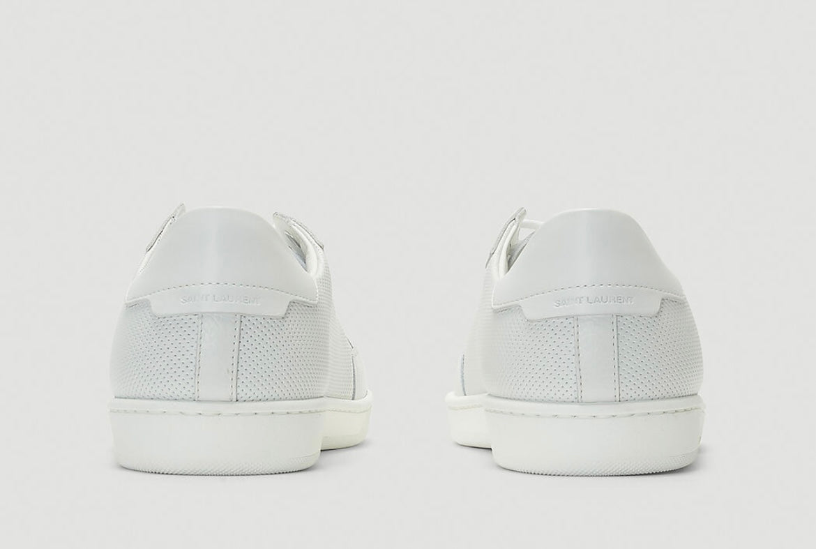 Saint Laurent SL/61 Leather Sneakers (white)