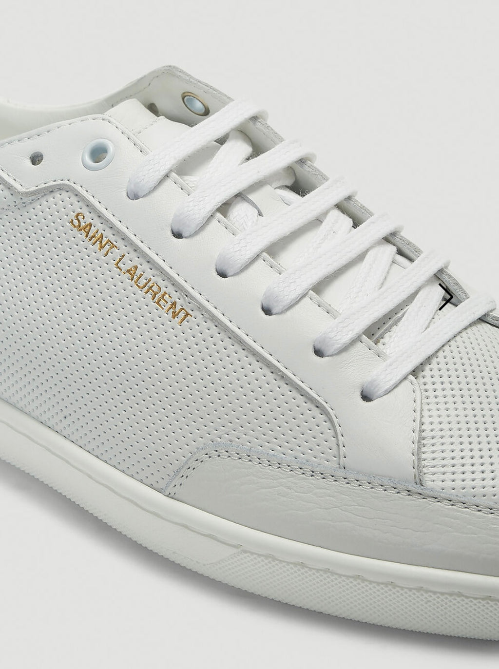Saint Laurent SL/61 Leather Sneakers (white)