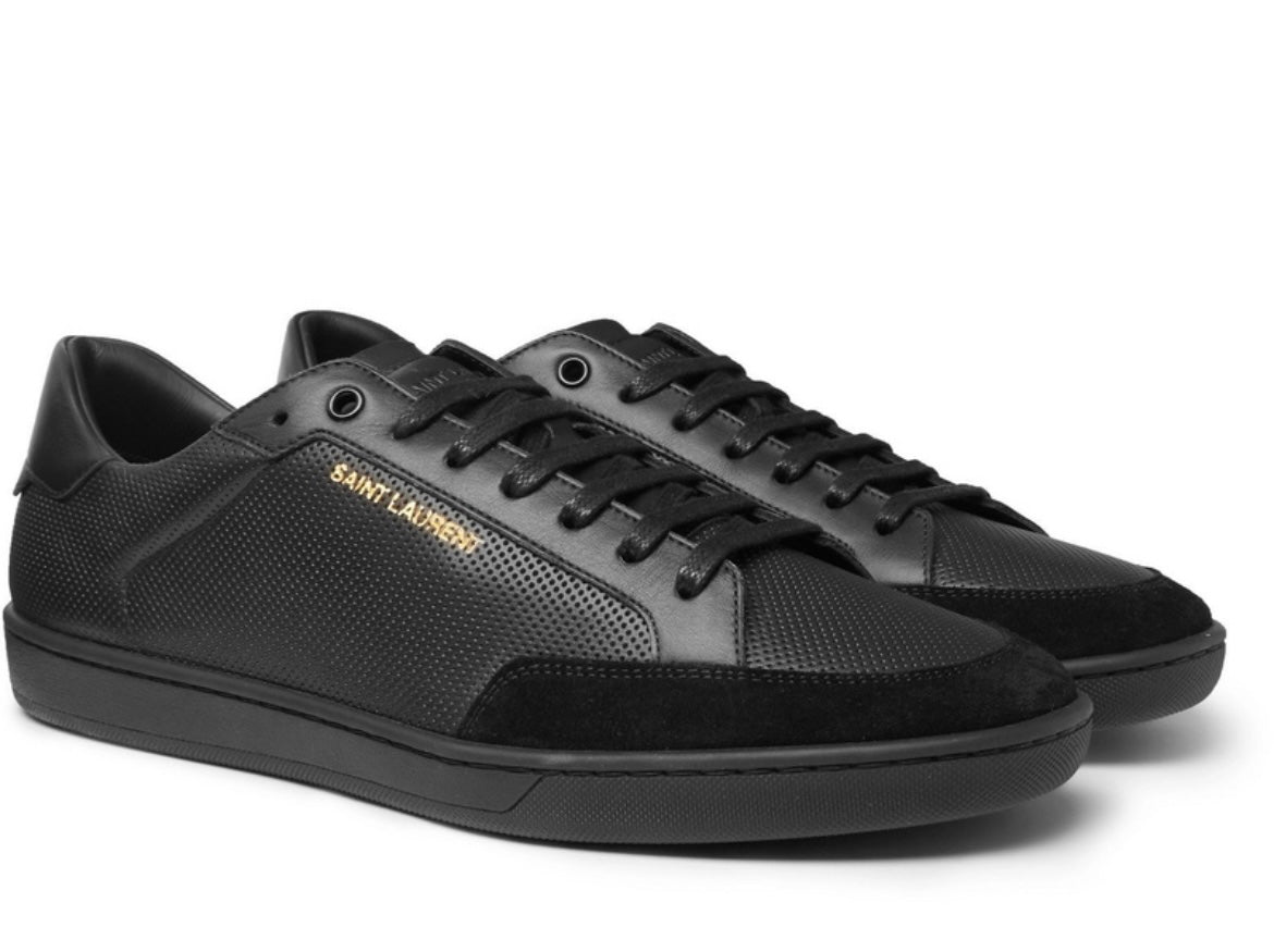 Saint Laurent Court SL/10 Sneakers (black)