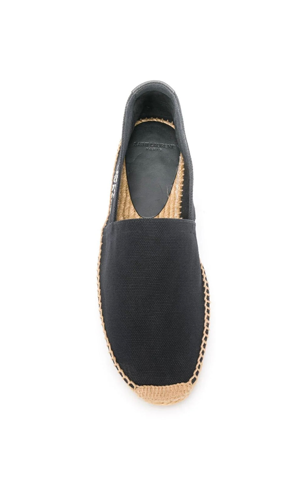 Saint Laurent Black Canvas Espadrilles