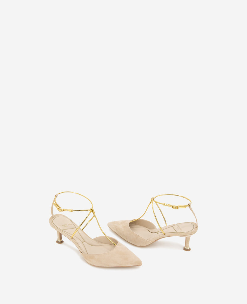 Kenneth Cole Strap Pumps