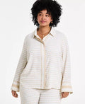 Vince Camuto Plus Size Long-Sleeve Blouse