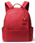 Michael Kors Red Leather Backpack
